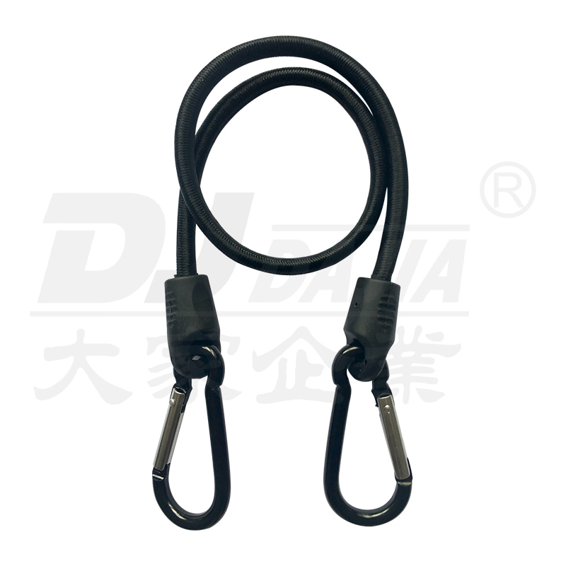 Cabluri rotunde de bungee cu carabinere de conectare dublă de conectare