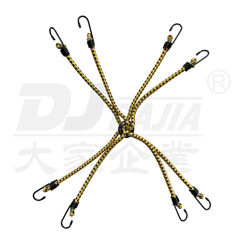 Cabluri Bungee de 8 mm pentru 8 brațe curele elastice cu cârlige cu cârlige